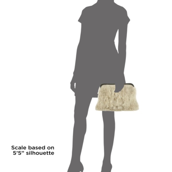 Philip lim 3.1 shearling clutch cosmetic case new - Picture 3 of 8